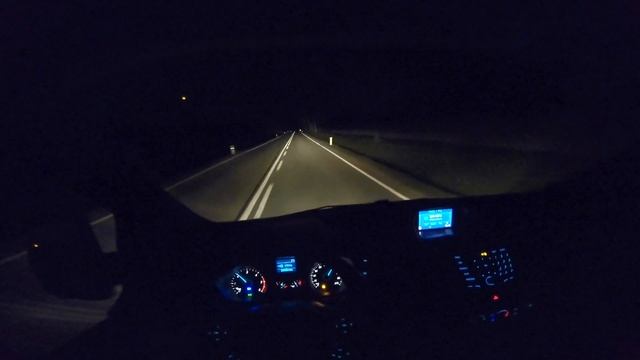 2014 Ford Transit Custom 2.2 TDCi | POV Night Drive (4K) смотреть онлайн
