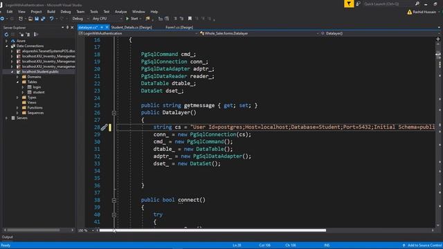 C# Tutorial - Create Login Form With User Authentication in C# using PostgreSQL смотреть онлайн
