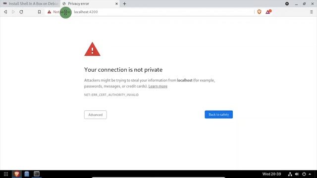 Install Shell In A Box on Debian/Ubuntu - Browser Based Terminal Emulator смотреть онлайн