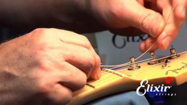 How to Restring your Stratocaster with John Carruthers | ELIXIR Strings