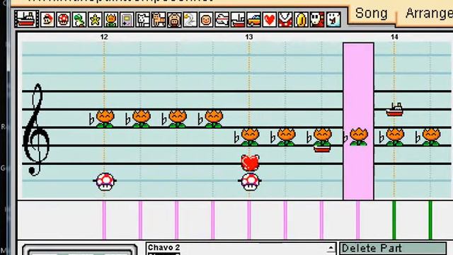 Mario Paint - "Chavito Ardiente" (Chavo Guerrero WWE Theme) смотреть онлайн