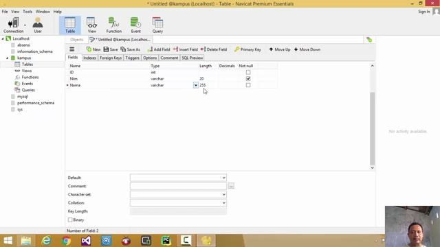 Tutorial : Creating Database With Navicat смотреть онлайн