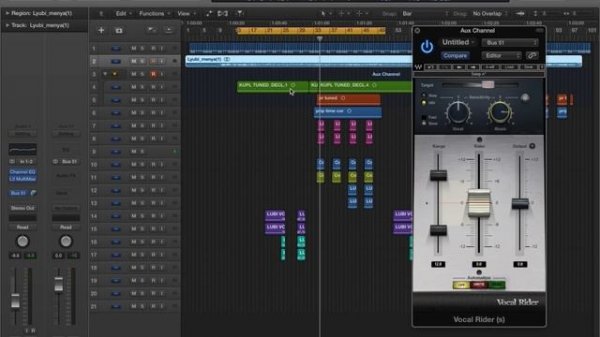 Waves Vocal Rider - подробное описание использования плагина