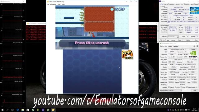 Citra 3DS Emulator - Crush 3D (2012). Ingame. Test run on PC #1 смотреть онлайн