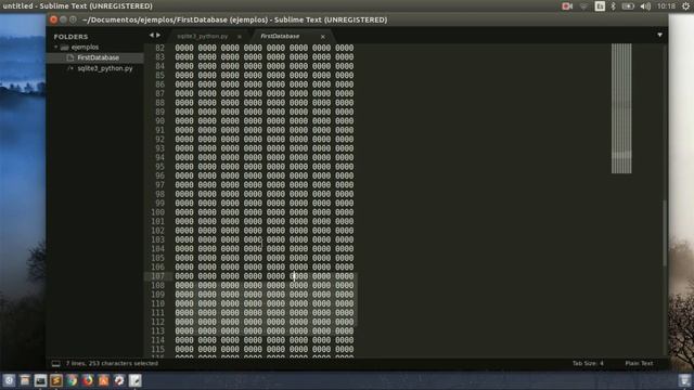 Escribir en una base de datos Sqlite3 con Python. смотреть онлайн