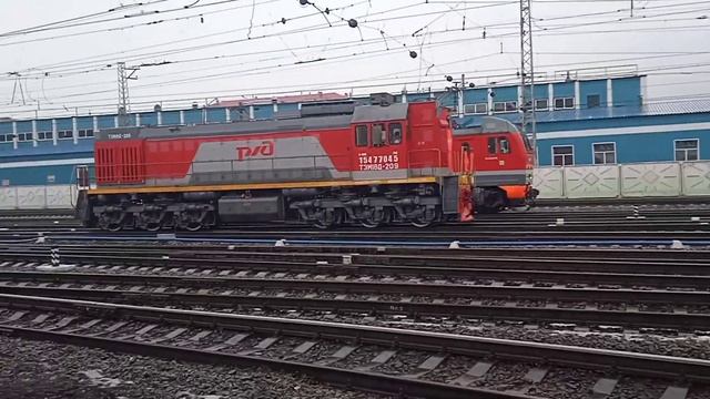 ТЭМ18Д-209 На манëврах смотреть онлайн