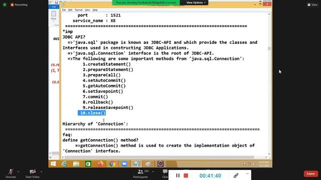 ADV JAVA | 21 01 22 | #advance #java | New Course | New Batch смотреть онлайн