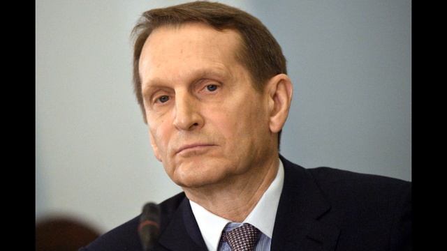 Naryshkin Batı'ya Rüyanın Gerçekleştirilemezliğine Dikkat çekti.
