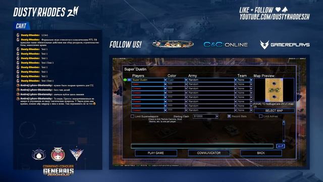 Ladder games with Sonic. Generals Zero Hour. смотреть онлайн