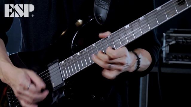 ESP Guitars: ESP M-II CTM Demonstration By SYU (GALNERYUS)