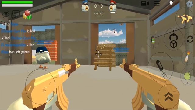 Chicken Gun Game Pro VS Hacker | Base01 | Level 238 | Best Online Gameplay 2021 смотреть онлайн
