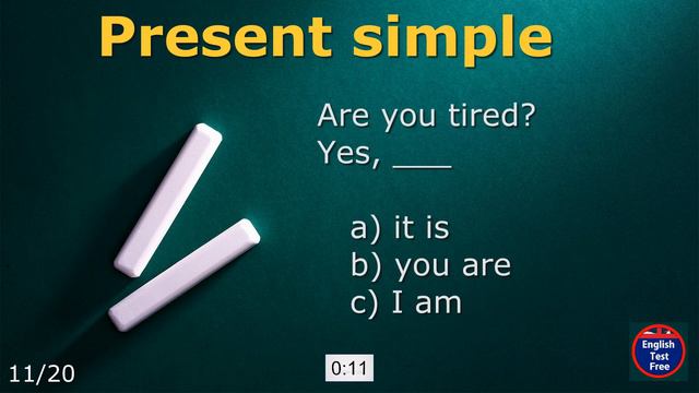 #quiz _ Present Simple_Am..? Is..? Are..? _ Questions & Answers (20)