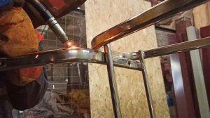 Сварка офисных стульев (с разборкой)