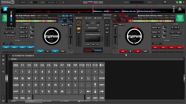 Virtual dj 8 How to scratch using a keyboard - Backspin Scratch Tutorial. смотреть онлайн
