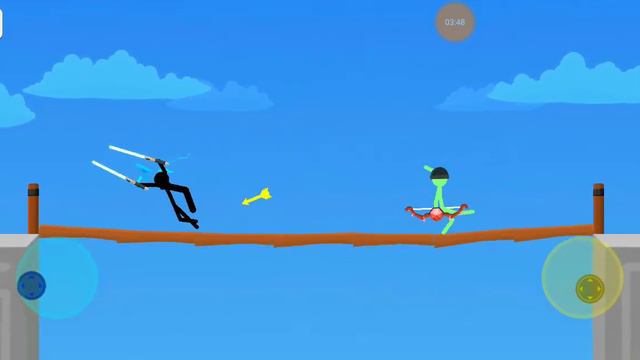 Играем с другом в Supreme Duelist😀 смотреть онлайн