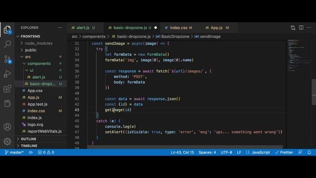Django & React app: Building the frontend with React js & React dropzone | part 2 (final) смотреть онлайн