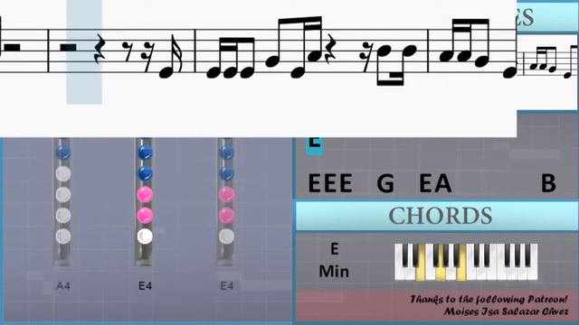 How to play Another One Bites The Dust by Queen on Tin Whistle (Tutorial) смотреть онлайн