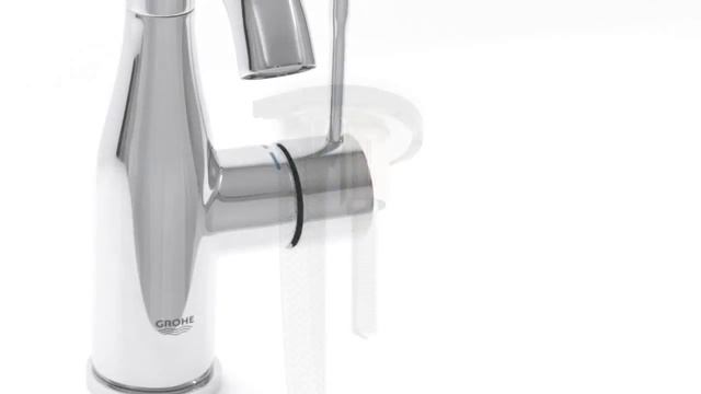 GROHE смеситель для ванны с регулируемым поворотом излива Essence смотреть онлайн