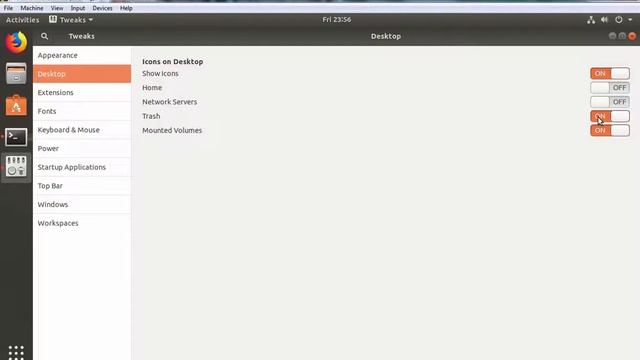 How to Remove Trash Icon From Desktop in Ubuntu 18.04.1 смотреть онлайн