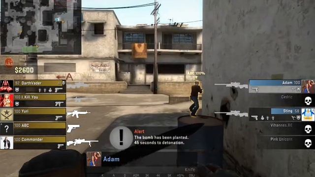 Csgo 1v5 Smurf смотреть онлайн