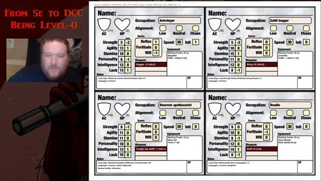 Dungeon Crawl Classics: Playing As Level-0 Characters / Character Funnels смотреть онлайн