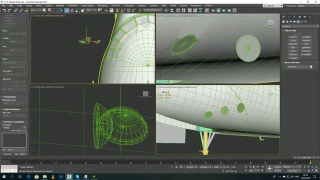 Создание самалета для X-Plane | Создание анимации с использованием Dummy смотреть онлайн