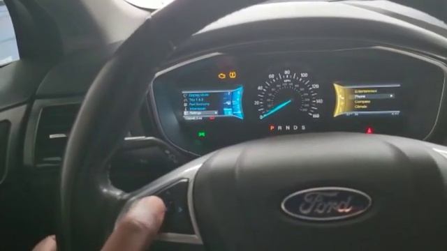 Reset change Oil signal in Ford Fusion 2014 смотреть онлайн