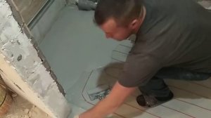 Заливка электрического теплого пола своими руками