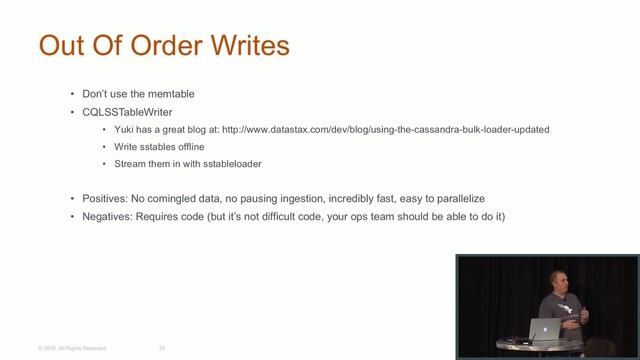 TimeWindowCompactionStrategy for Time Series Workloads (Jeff Jirsa, Crowdstrike) | C* Summit 2016 смотреть онлайн