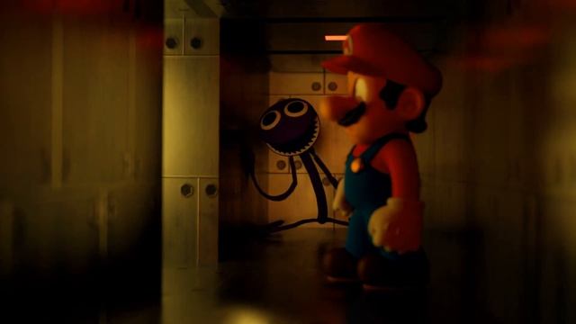 Mario has to escape before get caught by Roblox Rainbow Friends смотреть онлайн