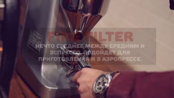 Степень помола кофе