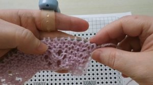 МК.Пуховый Бабушкин Платок Спицами.Часть 6.Узор Тела Платка ./Knitted head scarf