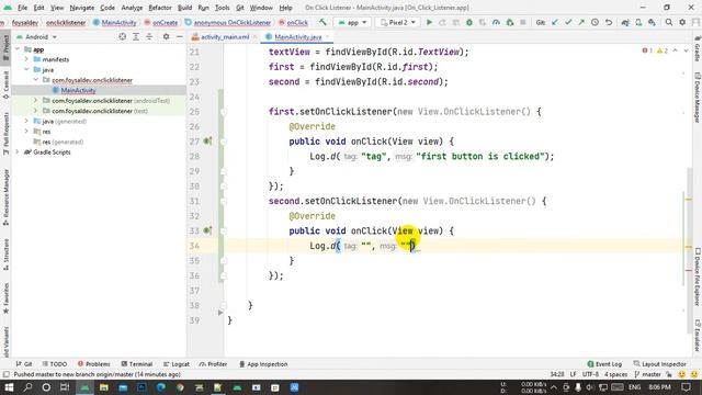 Android Bangla Tutorial 7.11 || Using Android Studio Log d and Log v. смотреть онлайн