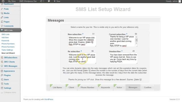 Twilio SMS Wordpress Plugin смотреть онлайн