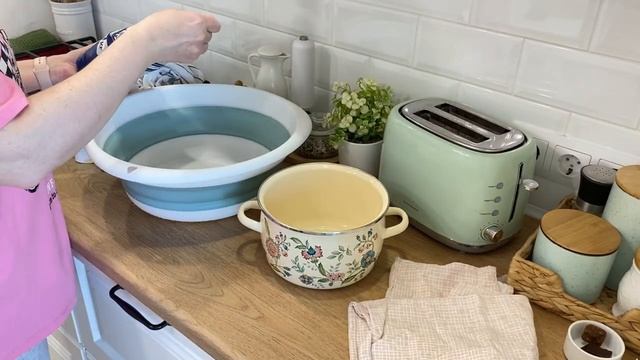 БЫСТРАЯ УБОРКА на кухне ? Домашние дела/ Стирка /Чищу Посудомойку/Вкусный и Полезный Завтрак ? смотреть онлайн