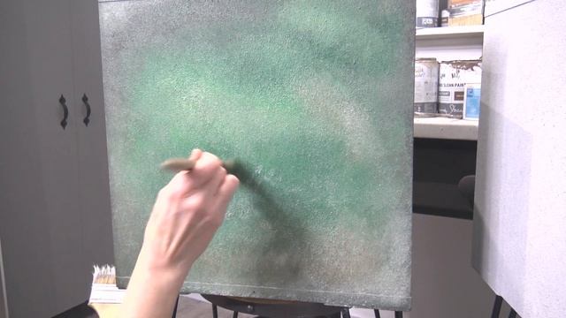 Chalk Painting Laminate with a Patina Effect using Saltwash смотреть онлайн