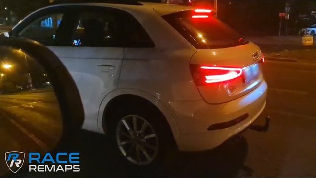 Audi Q3 2.0TDI - (Tuned Stage 2) Quattro system spinning смотреть онлайн