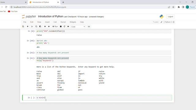 2 python Comments and statements . # how to write comments in python and statements. смотреть онлайн