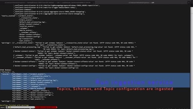 OpenMetadata 0.4 release - Topics смотреть онлайн