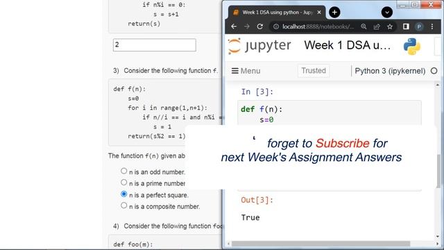 NPTEL Programming, Data Structures and Algorithms using Python Assignment 1 Answers Week 1 July-202 смотреть онлайн