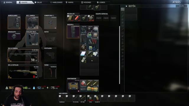 ESCAPE FROM TARKOV lvl 45 BEAR ⚔️ CAZANDO BOSSES смотреть онлайн