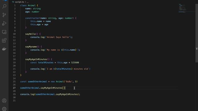 Typescript klases 4. daļa - Publiskas un Privātas metodes смотреть онлайн