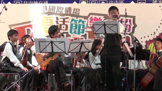 solo show at Hong Kong Int'l Airport - Laputa ~ castle in the sky смотреть онлайн