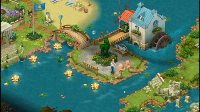 GardenScapes NEW ACRES Gameplay Story River Day 5 | Речка День 5 смотреть онлайн