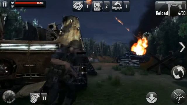 Frontline Commando: D-Day Walkthrough Level 5-10 Utah Part 2 (Revisited) смотреть онлайн