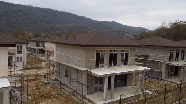 КП Горная Резиденция в Адлере. Купить дом в Сочи в шикарном коттеджном поселке.