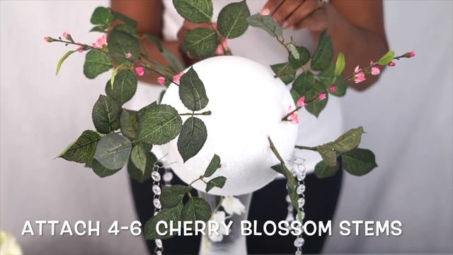 Tall Elegant Wedding Centerpiece | DIY | How To Create A Centerpiece Fit For A Princess смотреть онлайн