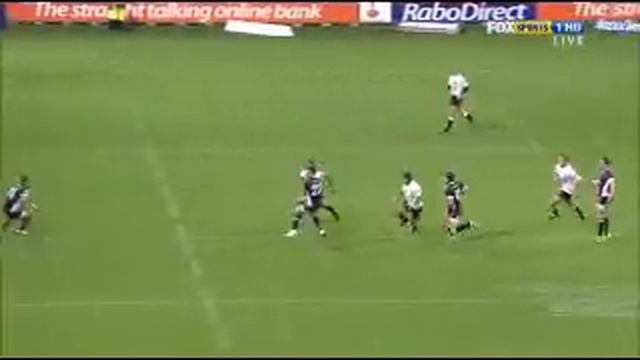 Rebels-Sharks 2011 Super 15 Try by Meyer Bosman смотреть онлайн