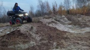 ПРОХОДИМОСТЬ КВАДРОЦИКЛА — Avantis Hunter 200 New
