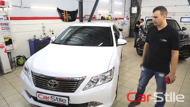 Новый Туарег 2019, оклейка пленкой Ricochet gybrid, обзор работы Car-Stile смотреть онлайн